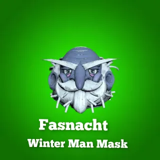 Fasnacht Winter Man Mask 