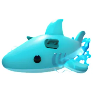Sharkie Floatie Boat Fisch