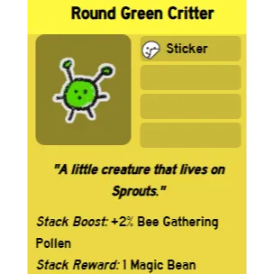 Round Green Critter