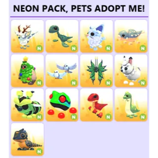 Neon Pets Package