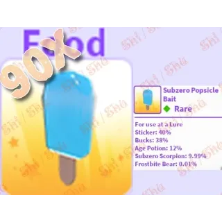 90x - Subzero Popsicle Bait