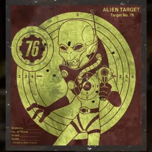 Alien Target Poster