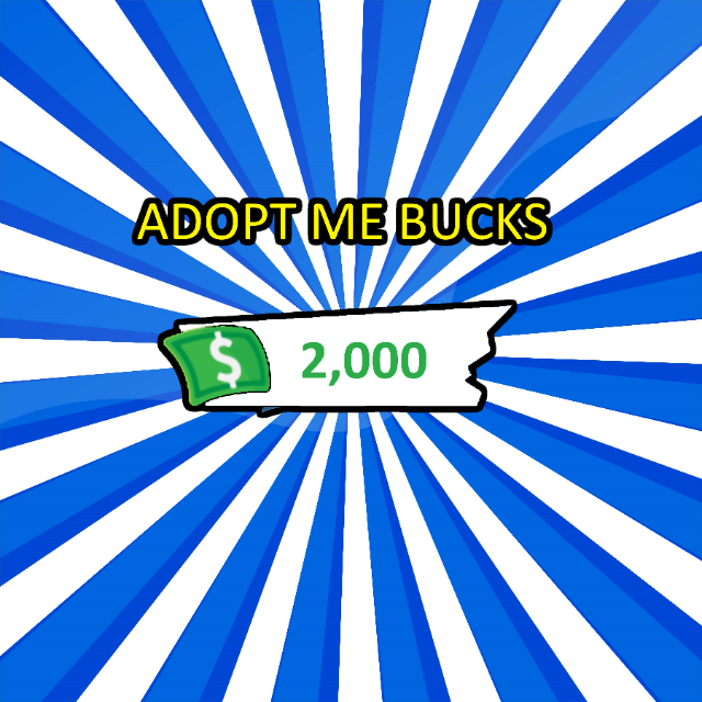 Bundle 2 000 Bucks Adopt Me In Game Items Gameflip - roblox adopt me hot dog stand