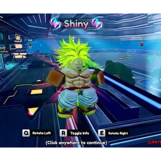 Shiny Broly (Anime Vanguards - Leaderboard Unit)