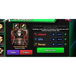💎 [Max Stat Service] Full God Set Roll 💎