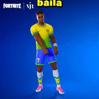 Emote Baila Vini Jr Fortnite