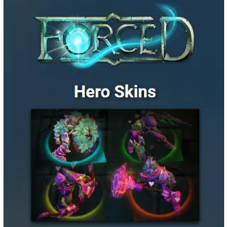 Forced (Slightly Better Edition) Hero Skins (Global Steam Key/ Instant Delivery)