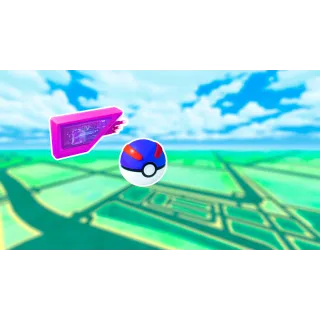 Pokémon GO Prime Bundle - Lure Module and Great Balls  (Global Code/ Instant Delivery)