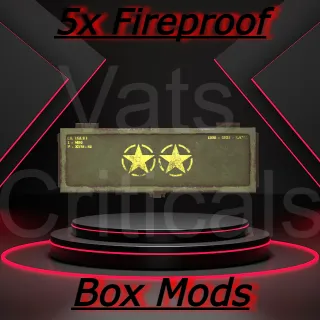 NEW!! 5x Fireproof Box Mods