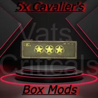 NEW!! 5x Cavalier's Box Mods