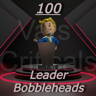 100 Leader Bobble Heads