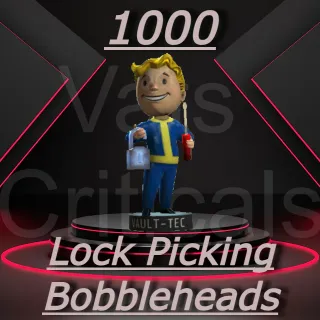 1000 Lock Picking Bobble Heads