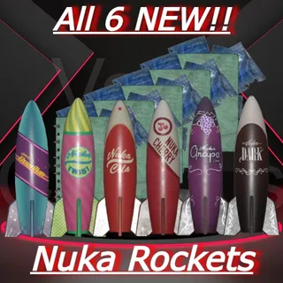 All 6 Nuka Rocket Plans