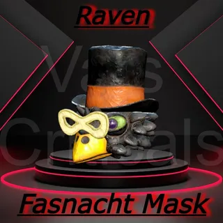 Fasnacht Raven Mask