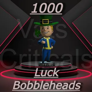 1000 Luck Bobble Heads