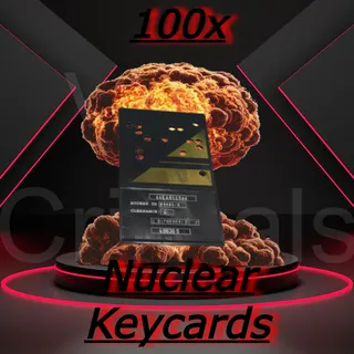 100 Nuclear Keycards