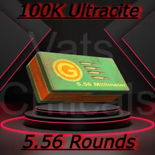 100k Ultracite 5.56 Ammo