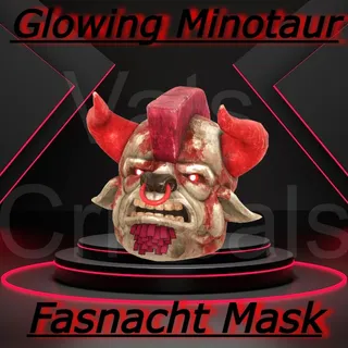 Glowing Minotaur Mask