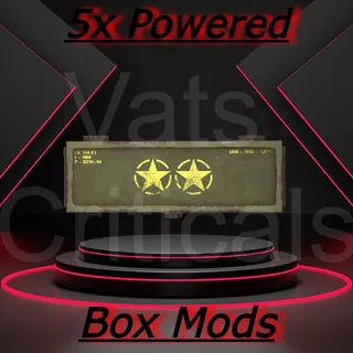 5x Powered Box Mods