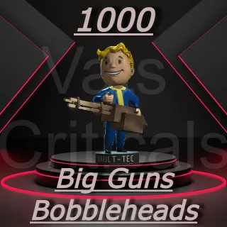 1000 Big Guns Bobble Heads