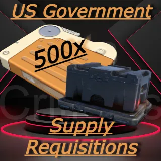 500x Government Supply Requisitions