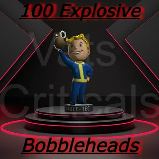 100 Explosive Bobble Heads