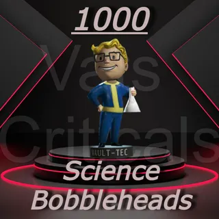 1000 Science Bobble Heads