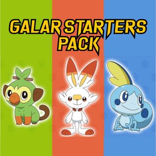 Bundle Shiny Galar Starters In Game Items Gameflip