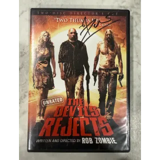 Rob Zombie Autographed 2 Disc DVD - The Devil’s Rejects 