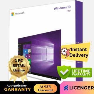 windows 10 pro product activation key 32/64 bit instant delivery