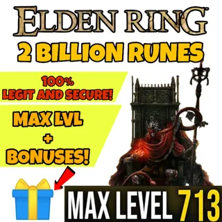 ELDEN RING – 2 BI RUNES - MAX LEVEL (PS4/PS5)