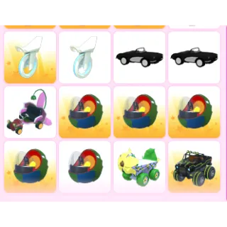 ADOPT ME VEHICLE BUNDLE