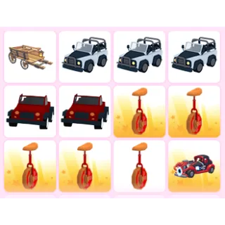 ADOPT ME VEHICLE BUNDLE