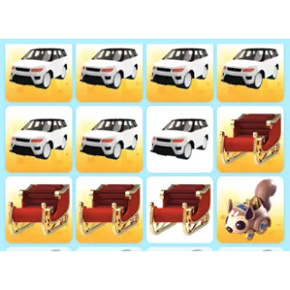 ADOPT ME VEHICLE BUNDLE