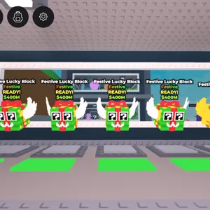 x5 Festive lucky blocks