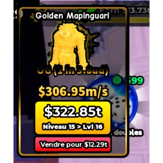 Build a base and steal | Golden Mapinguari