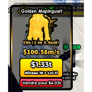 Build a base and steal | Golden Mapinguari