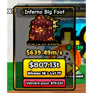 Build a base and steal | Inferno bigfoot lvl 16
