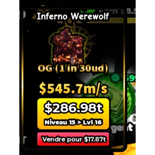 Build a base and steal | Inferno werewolf