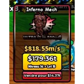 Build a base and steal | Inferno Mech lvl 14