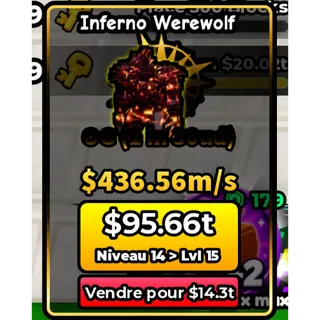 Build a base and Steal | x2 Inferno Werewolf