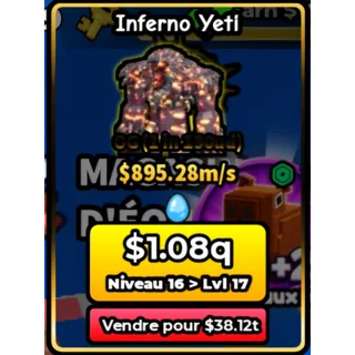 Build a base and steal | Inferno Yeti