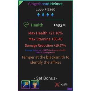 Gingerbread Helmet Lootify Roblox