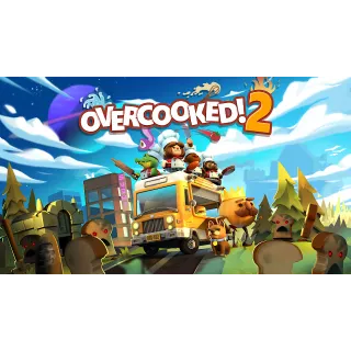  Overcooked! 2 EU Nintendo Switch 2 CD Key  (Europe Region) Instant Delivery