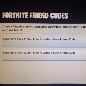 Fortnite Codes Founder Pack Found Pc Fortnite Founder S Pack Code Other Juegos Gameflip