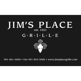 $80.00 Jim's Place Grille Mockup Gift Card