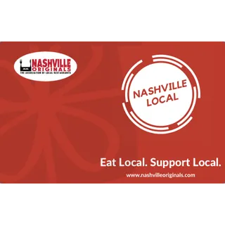 $50.00 USD Nashville Originals Gift Card