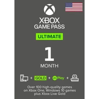 [1 MONTH] XBOX GAMEPASS ULTIMATE (US)