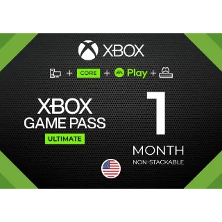 XBOX GAME PASS ULTIMATE 1 MONTH (US)