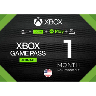 [1 MONTH] XBOX GAMEPASS ULTIMATE (US)